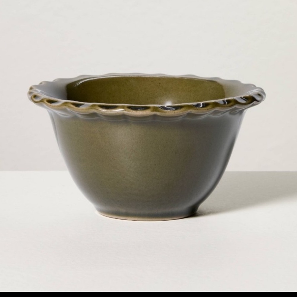 Carved Edge Mini Bowl Green - Hearth & Hand™ with Magnolia